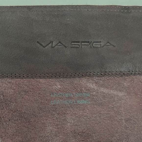 Espresso Leather Tall Boots - Picture 13 of 15